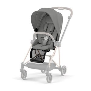 Habillage de siège pour poussette Mios 3 mirage grey 