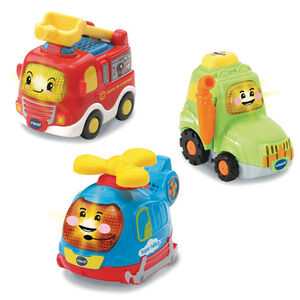 Coffret trio de véhicules de secours Tut tut Bolides 