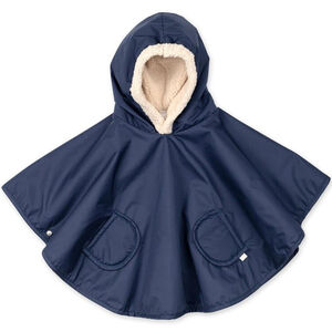 Poncho de voyage - Waterproof + teddy - Navy - 9/36 m 