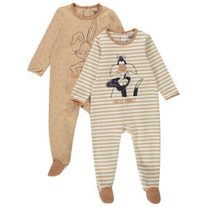 Lot de 2 dors-bien Looney Tunes Warner pour bébé garçon 