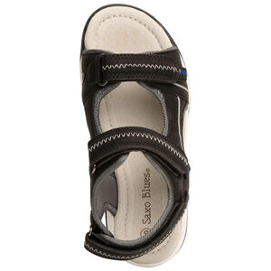 Sandales velcro en simili cuir avec détails bleus pour garçon 