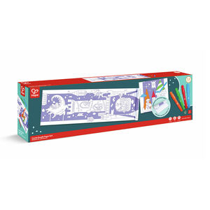 Rouleau à dessin 5m avec feutres Château fort 