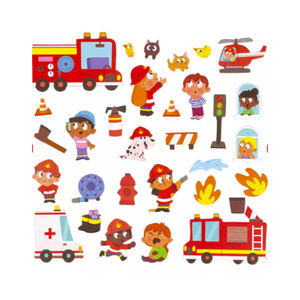 Livre Magneti'stories les pompiers  