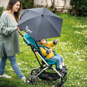 Ombrelle de poussette anti-UV (coloris aléatoire) 