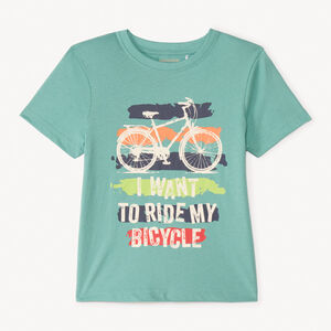 T-shirt manches courtes printé pour garçon 