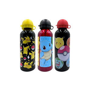 Gourde Pokémon en alu (modèle aléatoire) 