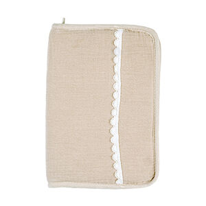 Protège carnet de santé - FanFan - Sable 