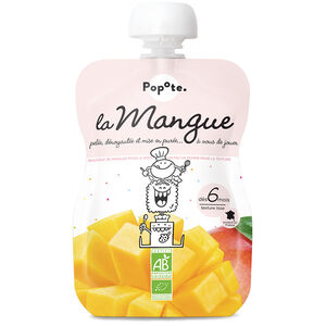Gourde à la mangue bio - 120g 