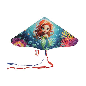 Cerf-volant illustré 107 x 52 cm (modèle aléatoire) 