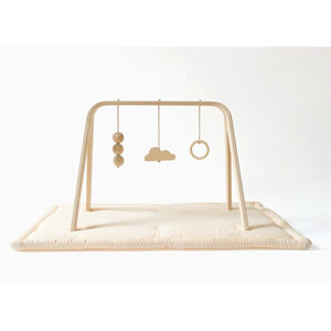 Tapis d’éveil Tami 95 x 95 cm marsala 