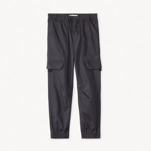 Pantalon jogger en twill uni pour garçon 