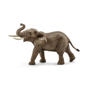 Figurine éléphant d'Afrique mâle 