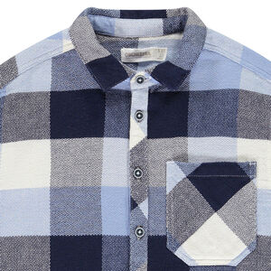 Chemise en toile à carreaux style bûcheron pour garçon  