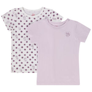 Lot de 2 maillots de corps imprimé La Reine des Neiges Disney pour fille 