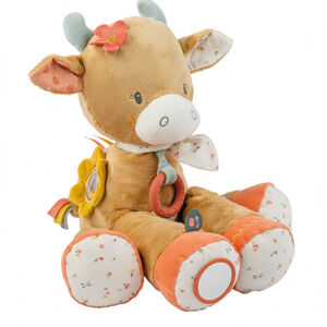 Peluche d'activités Mila la vache 