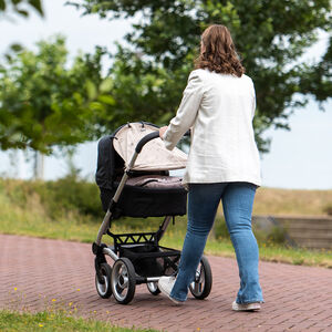 Housse pare-soleil universelle Romantic Leaves beige 