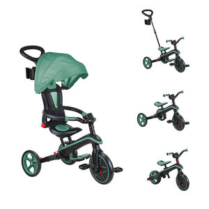 Tricycle évolutif et pliable Explorer Trike 4 en 1 olive 