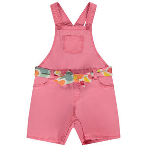 Salopette avec ceinture imprimée à nouer pour bébé fille 