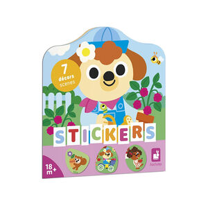 Cahier de stickers Le Jardin 