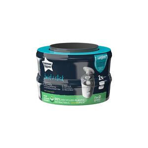 Pack de recharge pour poubelle à couches Twist & Click lot de 2  