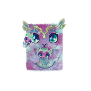 Carnet de notes 2 en 1 peluche Large Fuzzy Lilya  