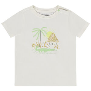T-shirt manches courtes print savane pour bébé garçon 