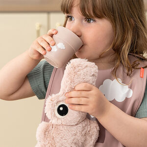 Gobelet souple Foodie Happy Clouds rose 