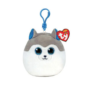 Peluche Squish a Boo's clip - Slush le chien 