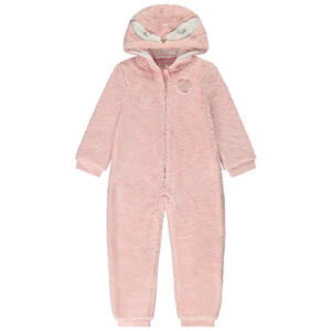 Surpyjama ludique oiseau en sherpa pour fille 