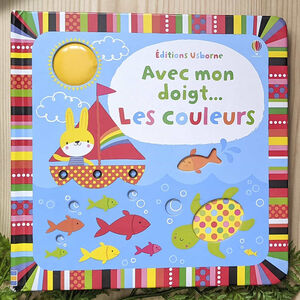 Livre " Avec mes doigts, les couleurs" 