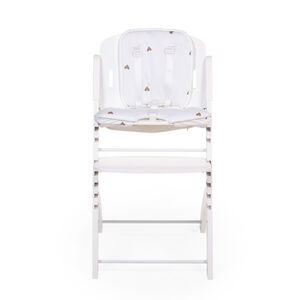 Coussin pour chaise-haute Evosit - Écru/Coeurs 