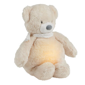Veilleuse peluche Sleepy - Ours - beige 