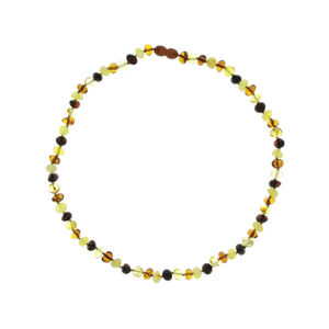 Collier d'ambre pour adulte à vis mix 