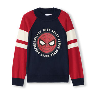 Pull effet color block Spider-Man Marvel pour garçon 