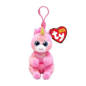 Peluche Beanie Bellies Clip Skylar la licorne 