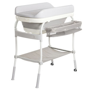 Table à langer 2 en 1 avec baignoire Splash Up 2.0 gris 