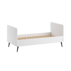 Lit bébé évolutif 70 x 140 cm Blanca blanc 