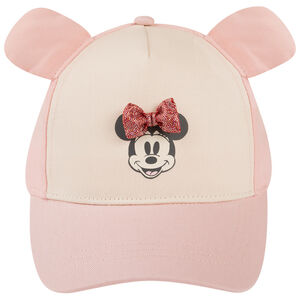 Casquette Minnie Disney avec nœud 3D pour bébé fille 
