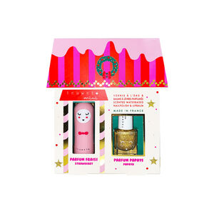 Coffret duo Maison Juliette baume à lèvres + vernis parfumés 