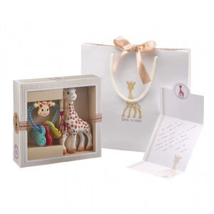 Coffret SophieSticated Classique Sophie la Girafe + Hochet cœur 