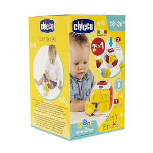 Q-bricks 2 en 1 - Multicolore 