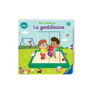 Livre à tirettes Mes routines - la gentillesse  