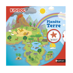 Livre animé Kididoc Planète Terre 