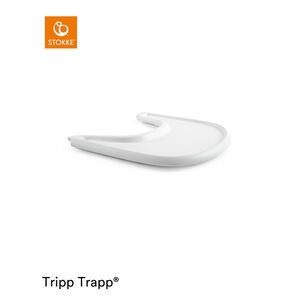Plateau Tray pour chaise haute Tripp Trapp - Blanc 