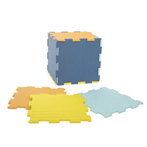 Tapis de dalles en mousse texturées 90 x 90 cm 