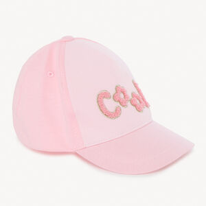 Casquette molleton à patchs bouclette pour bébé fille 