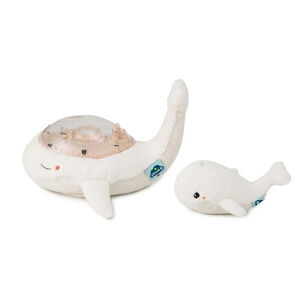 Veilleuse Tranquil Whale family - Blanc 