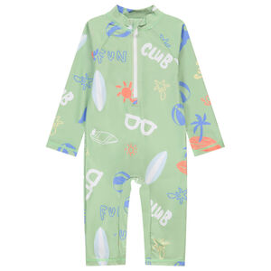 Combinaison de bain anti-UV et imprimé pour bébé garçon  