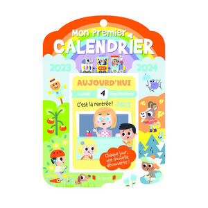 Livre Mon premier calendrier 2023-2024 