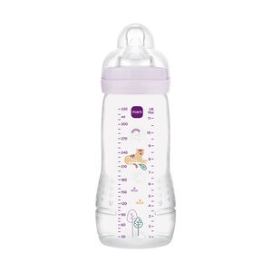 Biberon Easy Active débit rapide 330ml lilas 